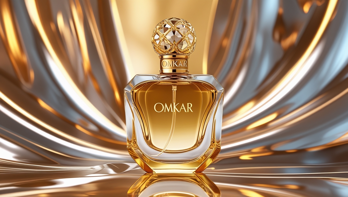 Elegant perfume bottle